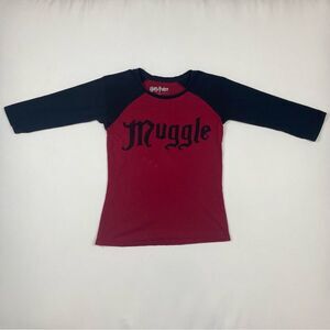 Harry Potter Muggle Three-Quarter Sleeve Length Shirt
